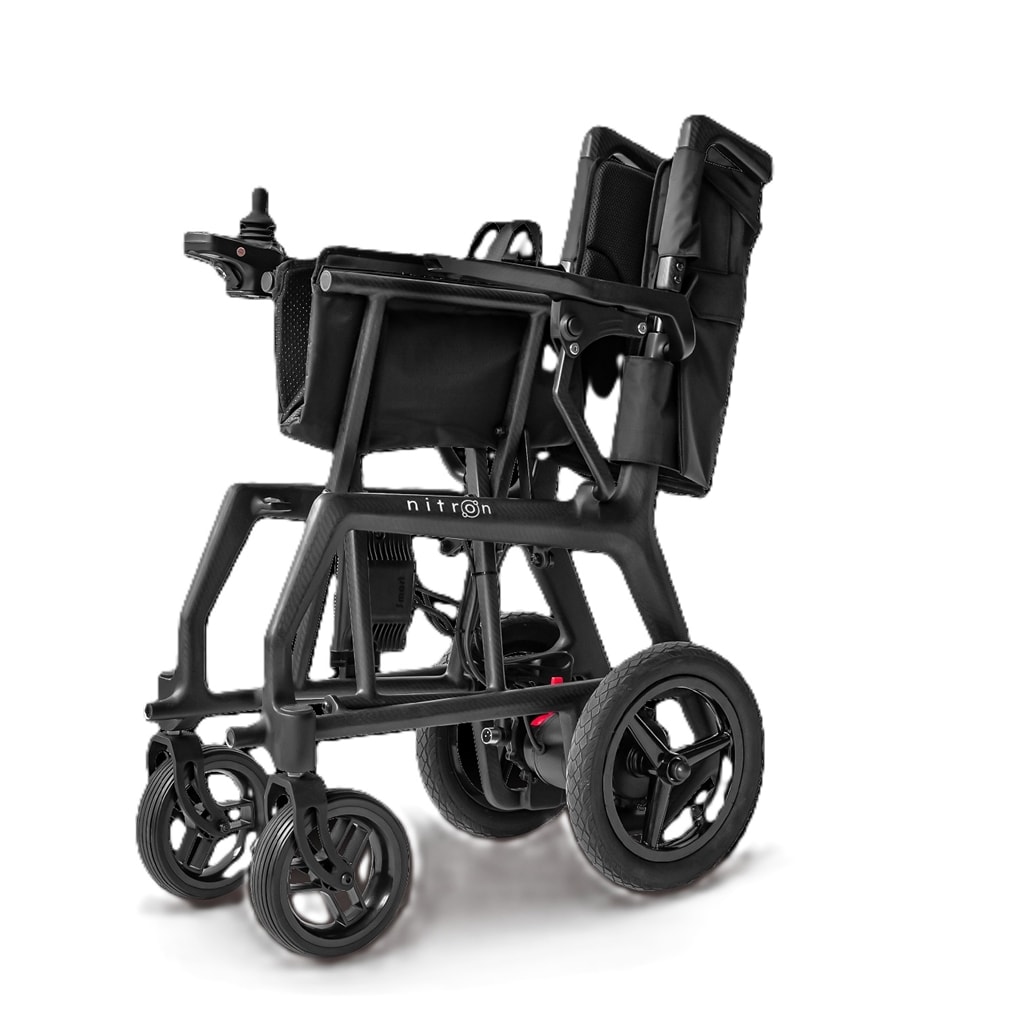 Product image of Motion Healthcare Nitron  - nitron powered wheelchair folded